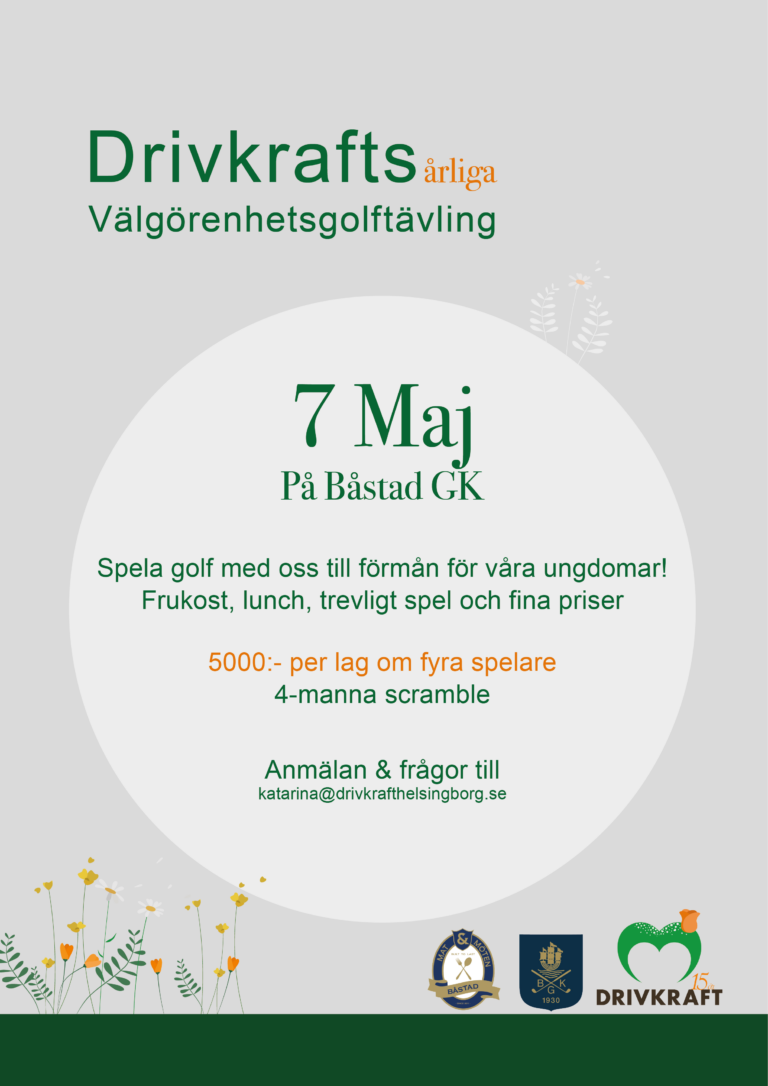 Drivkraft - Ideell förening 76 Golftavling 2026